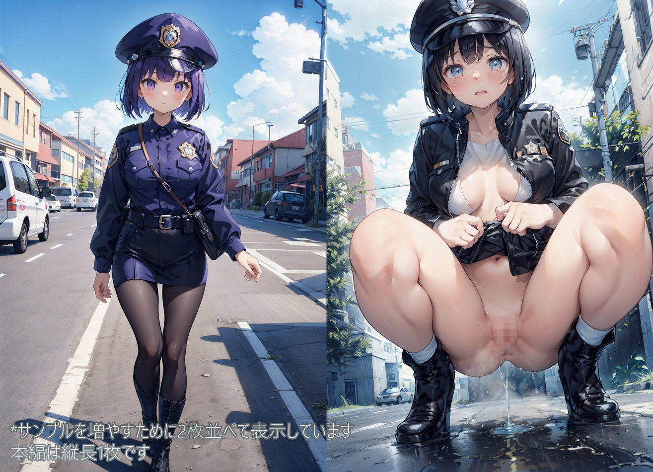 サンプル画像4:おしっこアプリ〜発情して見せたくなる〜(AI.txt) [d_666472]