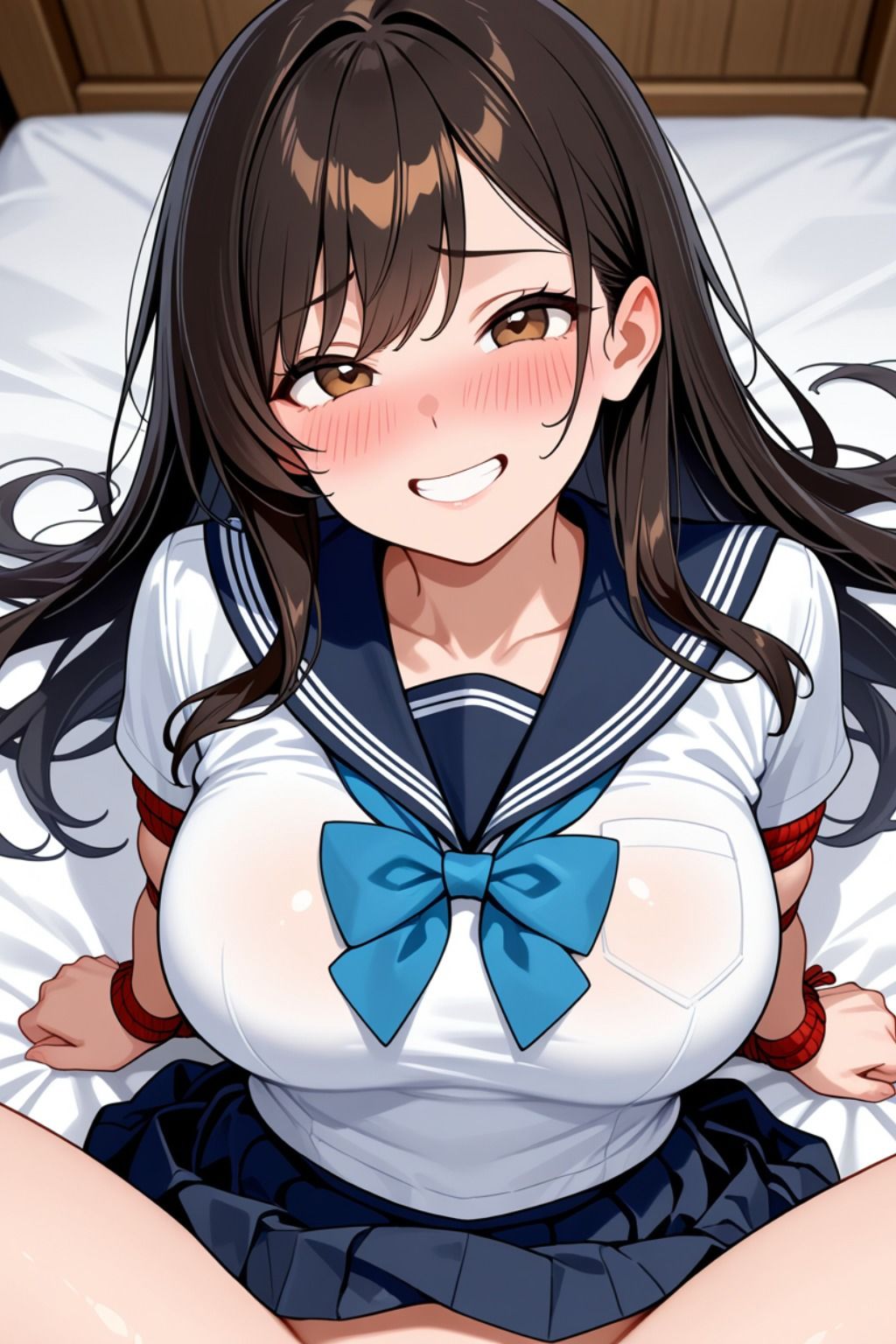 サンプル画像1:童顔後輩を性指導  放課後に後輩の家で何度も中出しでイキ狂い(こひつじスタジオ) [d_666538]