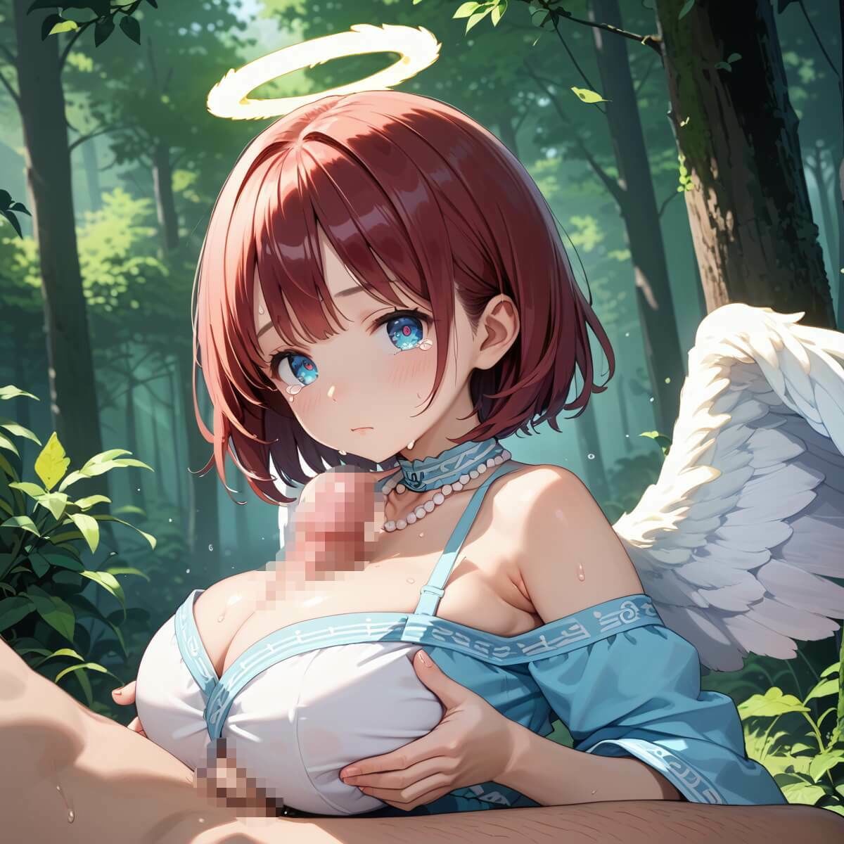 サンプル画像4:俺の願いを叶える、可愛い天使ちゃん〜無知な君のエッチなお願いを〜4【厳選CG200枚】(女神プロダクション) [d_666576]