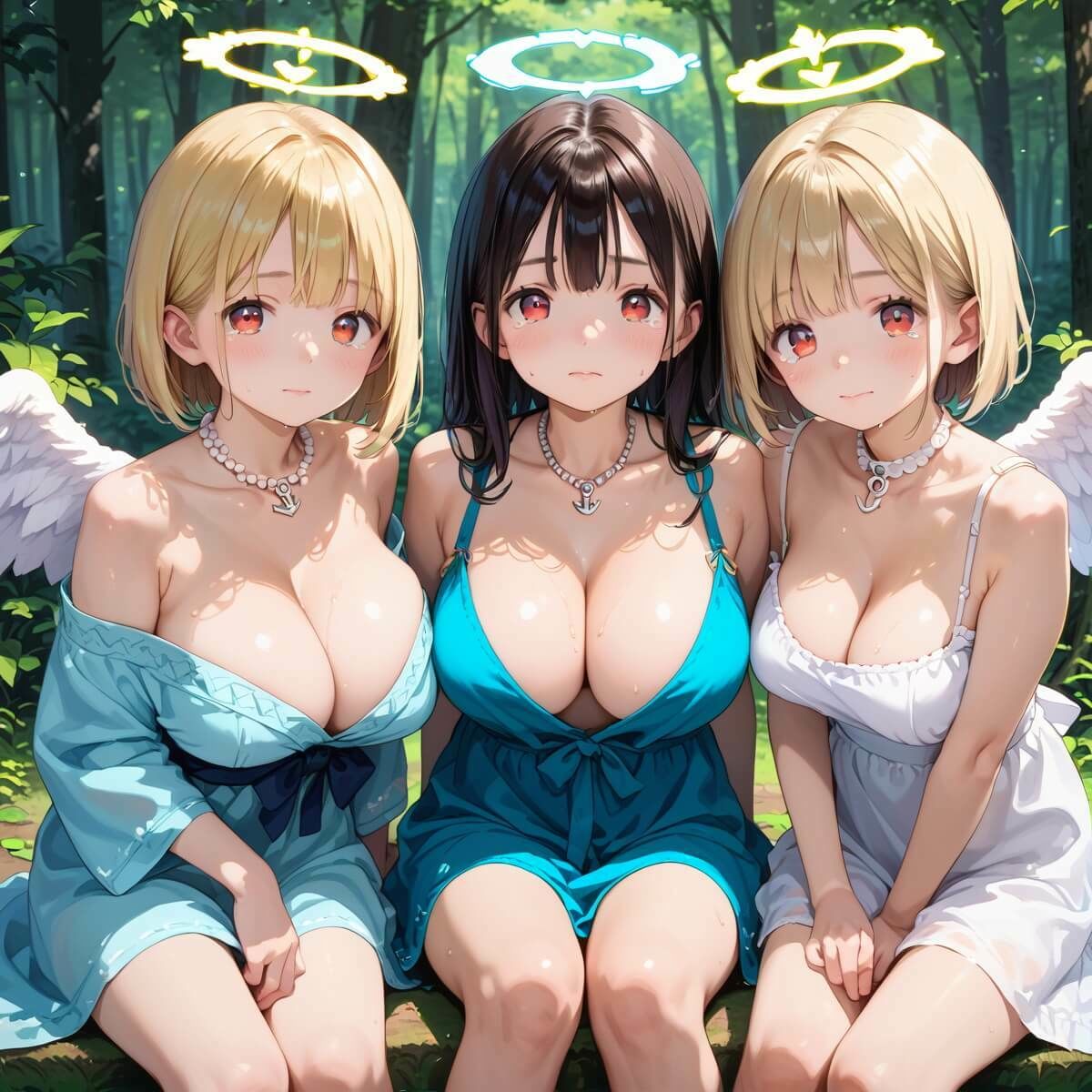 サンプル画像6:俺の願いを叶える、可愛い天使ちゃん〜無知な君のエッチなお願いを〜7【厳選CG200枚】(女神プロダクション) [d_666595]