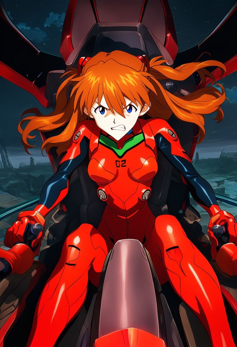 アスカ vs ぬるぬる触手 画像3