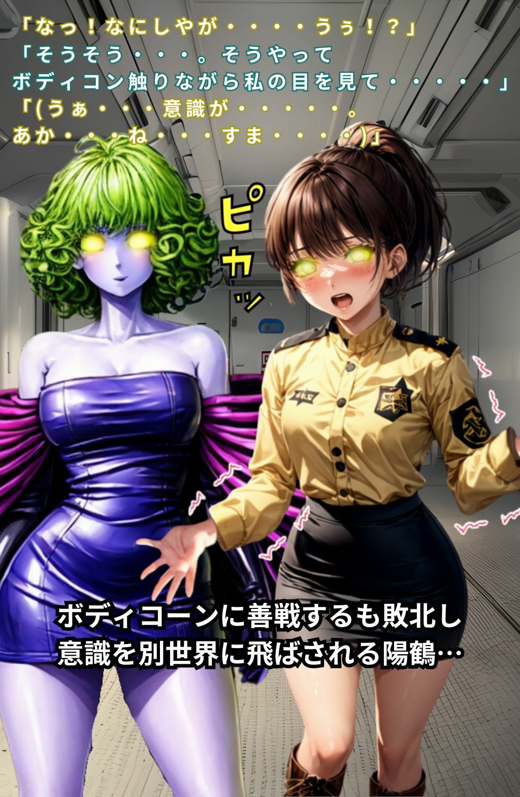 サンプル画像2:ラピスレンジャー 〜ボディコン洗脳の恐怖〜 VOL.4(狂い咲花屋敷) [d_666724]