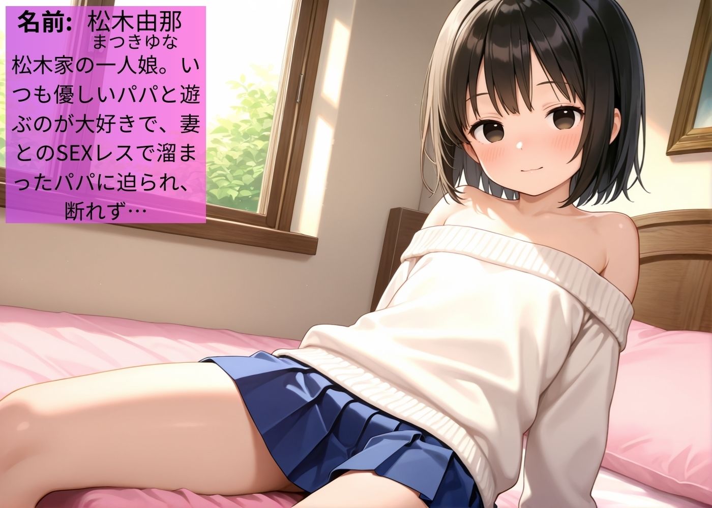 健気なつるぺた娘は大好きなパパの性処理係【ぷにすじ】【肉便器】【中出し】【CG500枚】 サンプル画像 2