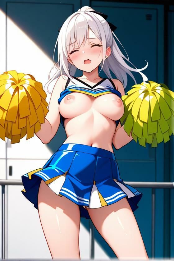 サンプル画像2:チア嬢の柔らかみ   1(美女の親指) [d_666770]