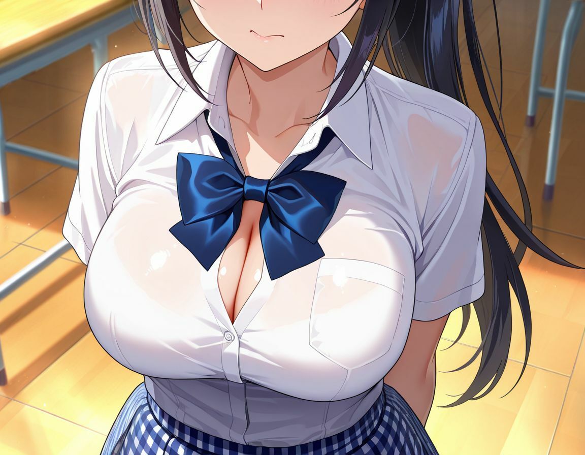 爆乳ちゃんはみんなの性処理おもちゃ 画像1