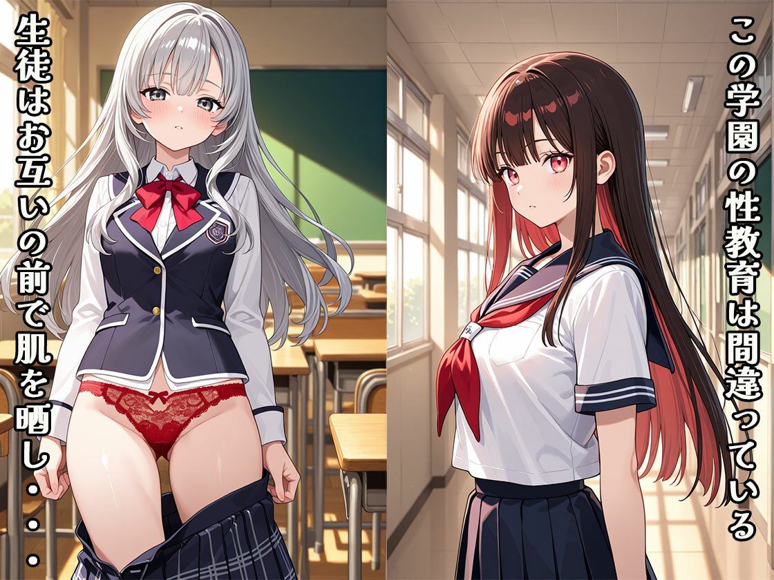 サンプル画像1:間違いだらけの性教育（CG100枚）(ティッシュのご用意を) [d_666796]