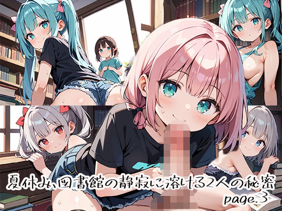 夏休み、図書館の静寂に溶ける2人の秘密page.3【プリズムK】