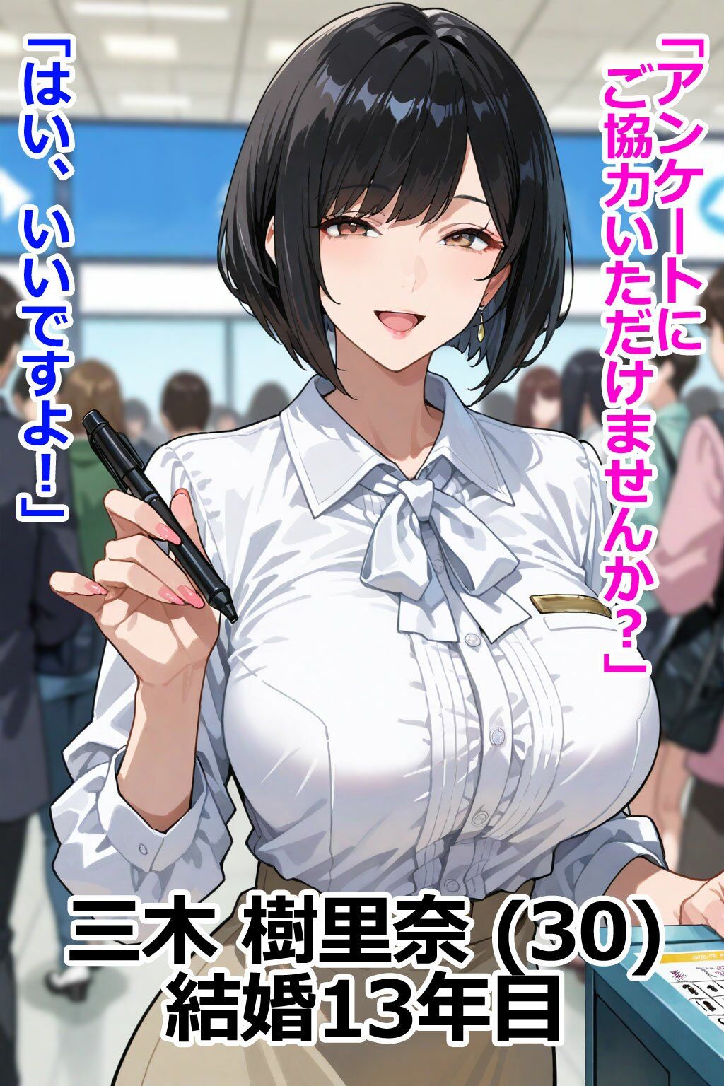 人妻はその男と会話してはいけないVol.2 即堕ち2コマ 画像9