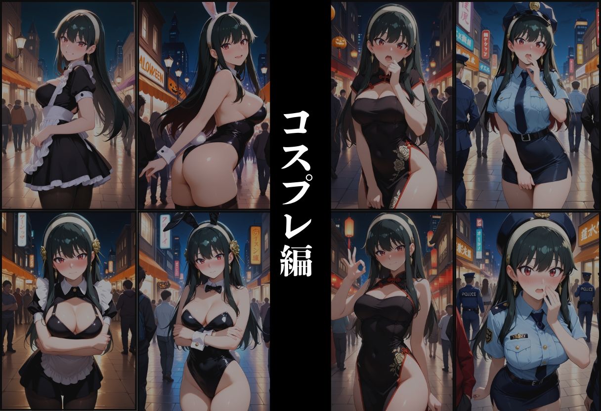 サンプル画像2:『ヨル・フォージャー 密やかな任務』(濡夢幻想) [d_666833]