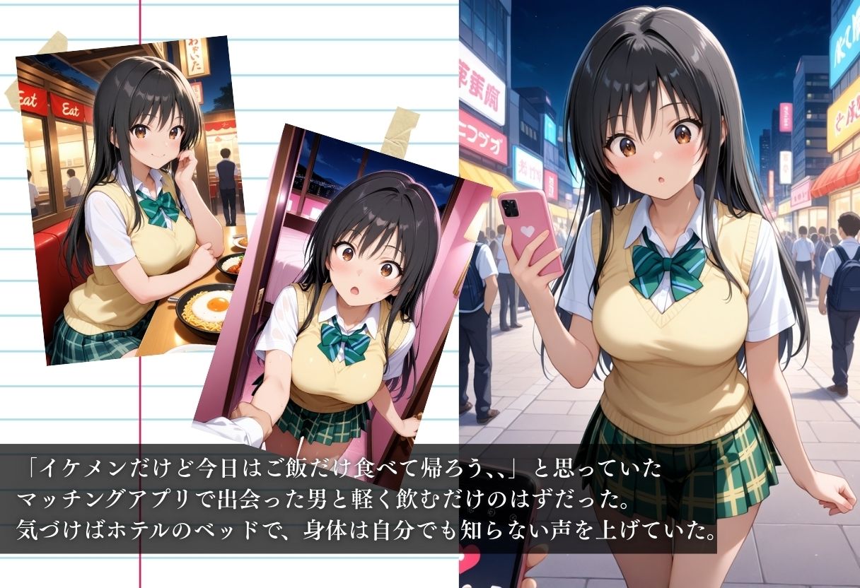 サンプル画像1:マッチングアプリでメス堕ち-ToL◯VEる・古手川唯編-(NEXTAI) [d_666875]