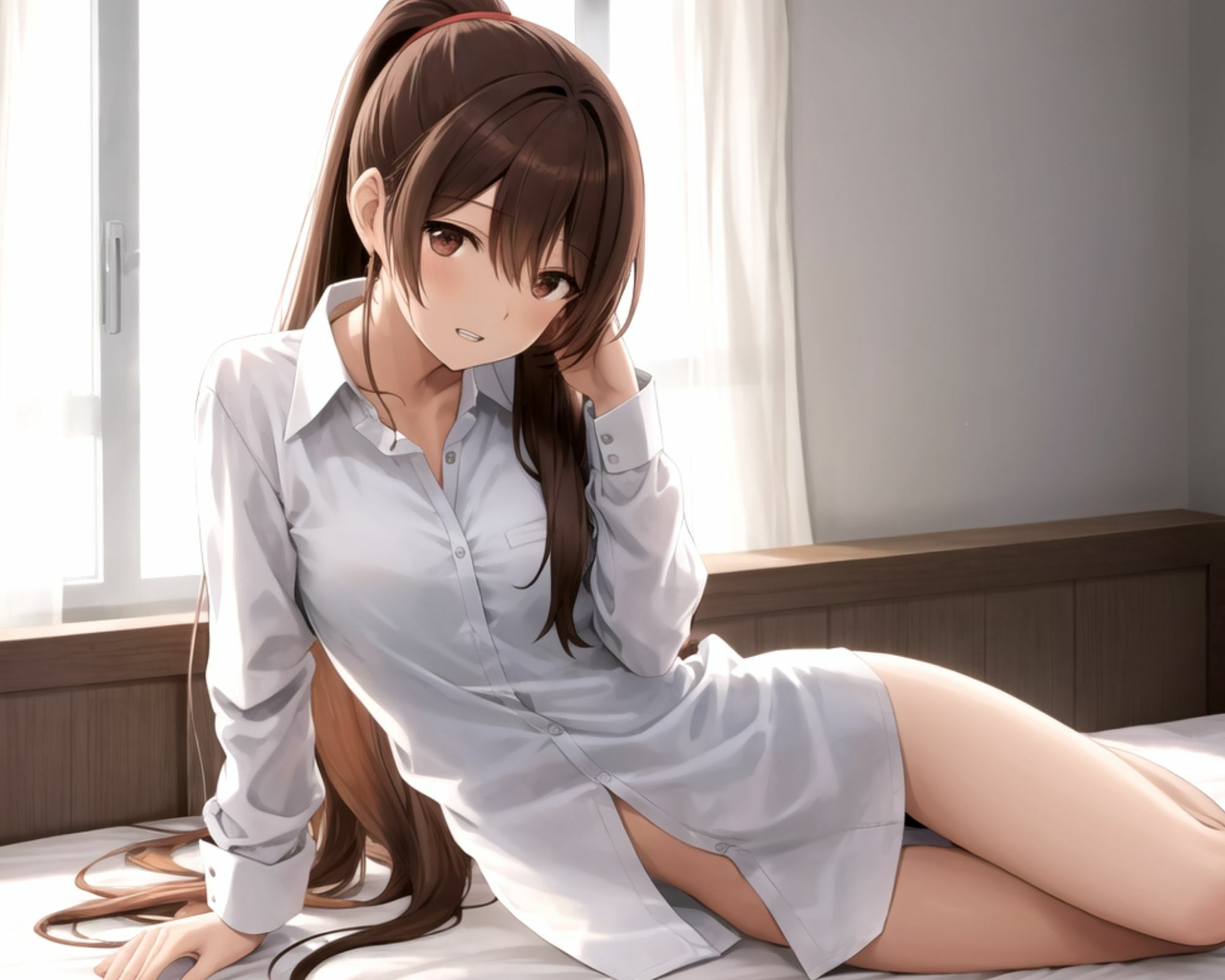 サンプル画像6:朝勃ちヒ？ンヒ？ンな僕のチ○ホ？て？イキまくる彼女(ポンの夢) [d_666900]