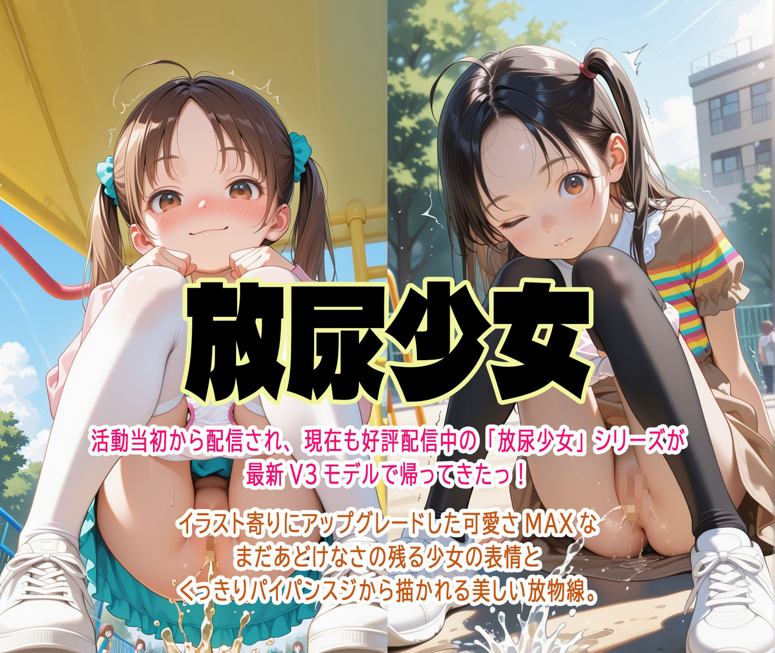 【265枚】放尿少女~少女の日常~1