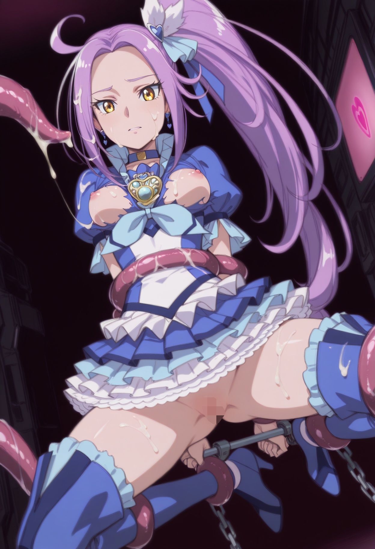 サンプル画像3:甘々魔法少女触手陥落(ひめらぎ工房) [d_666913]