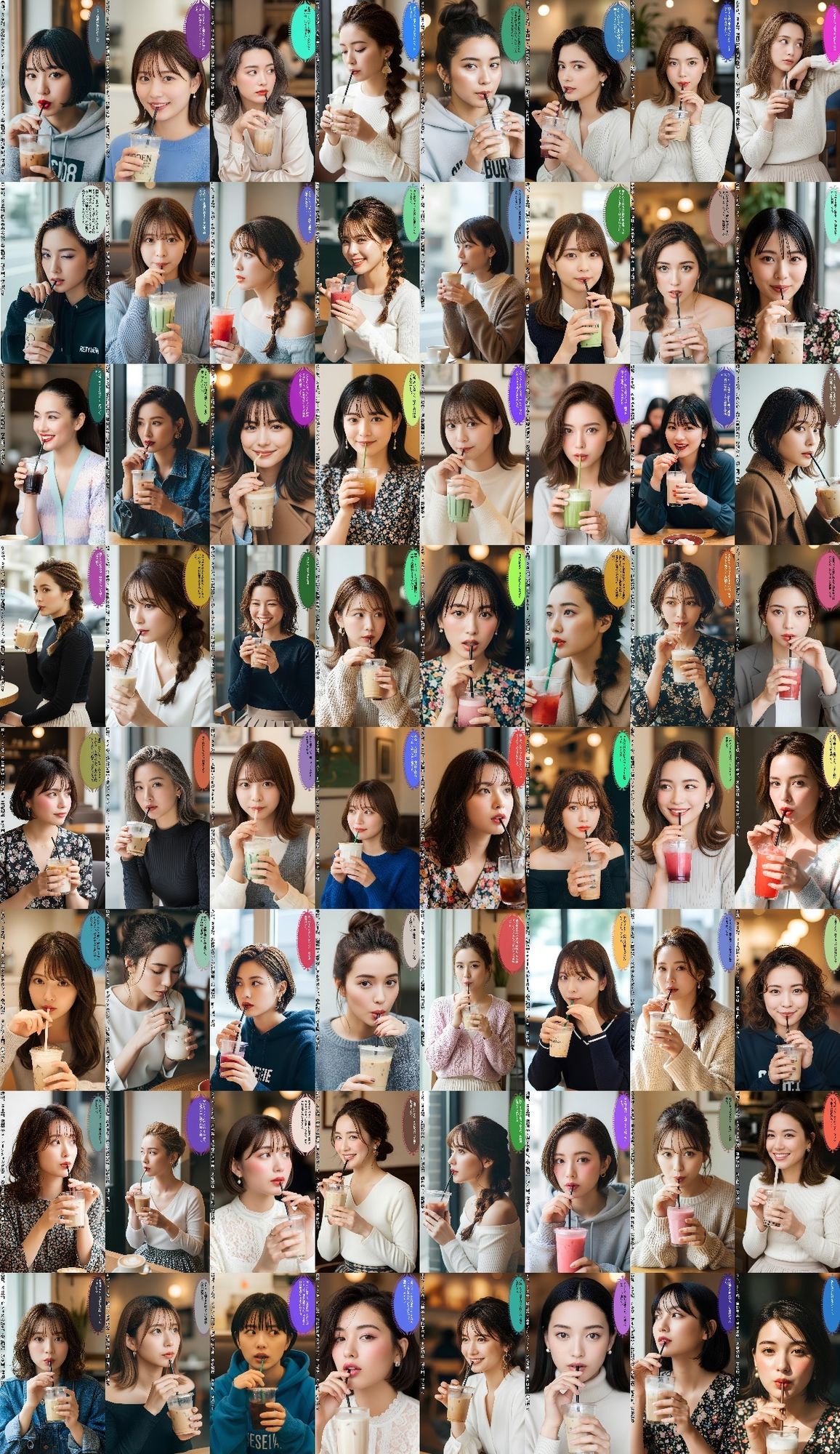 カフェ店員の隠し撮り写真 〜美人の唇とストロー〜 画像7