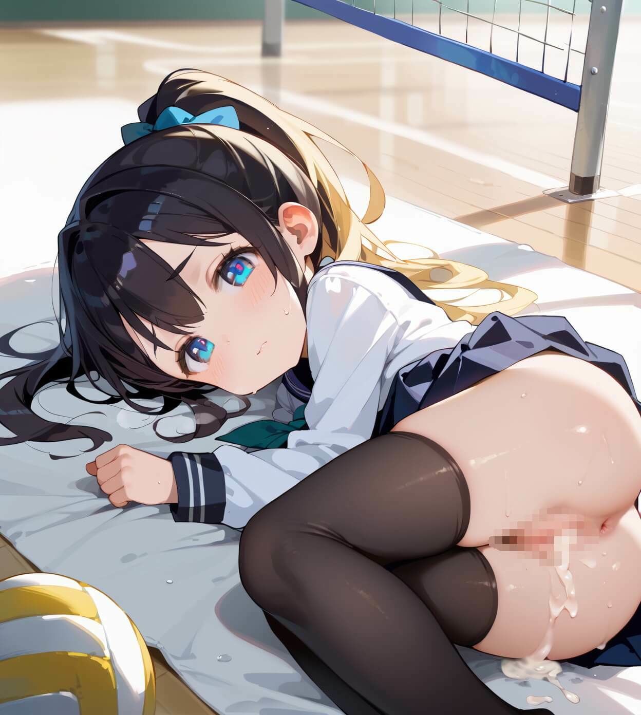 サンプル画像3:ちっぱい娘と隠れて体育館で5・230枚(セイウチ芸人) [d_667057]