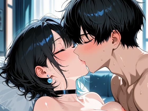 サンプル画像2:真面目でクールな後輩が僕の前ではなぜかデレてくる件(私立ぱこるだけ学園) [d_667140]