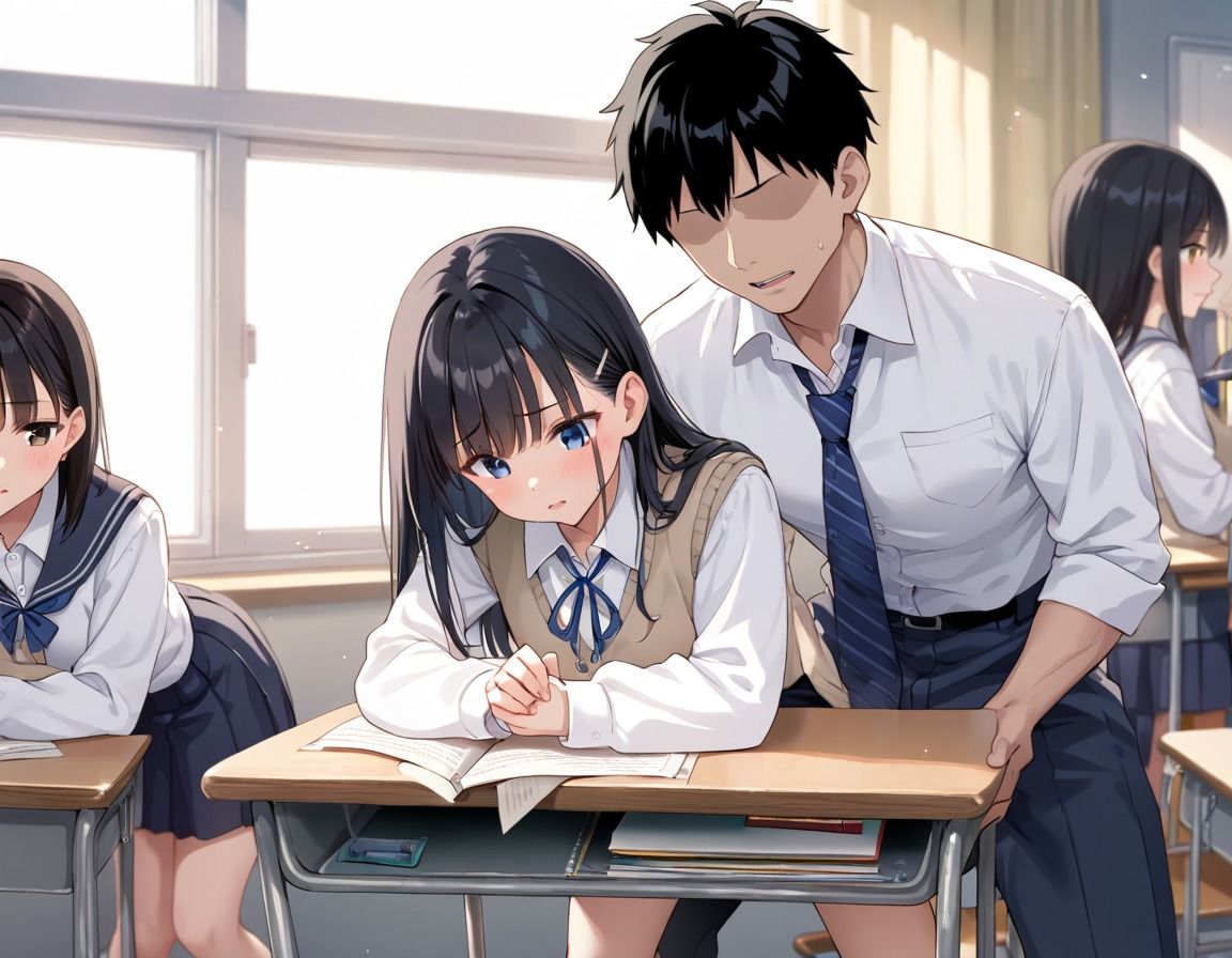 サンプル画像1:校内誰でも挿れ放題(ぬれぬれ本舗) [d_667205]