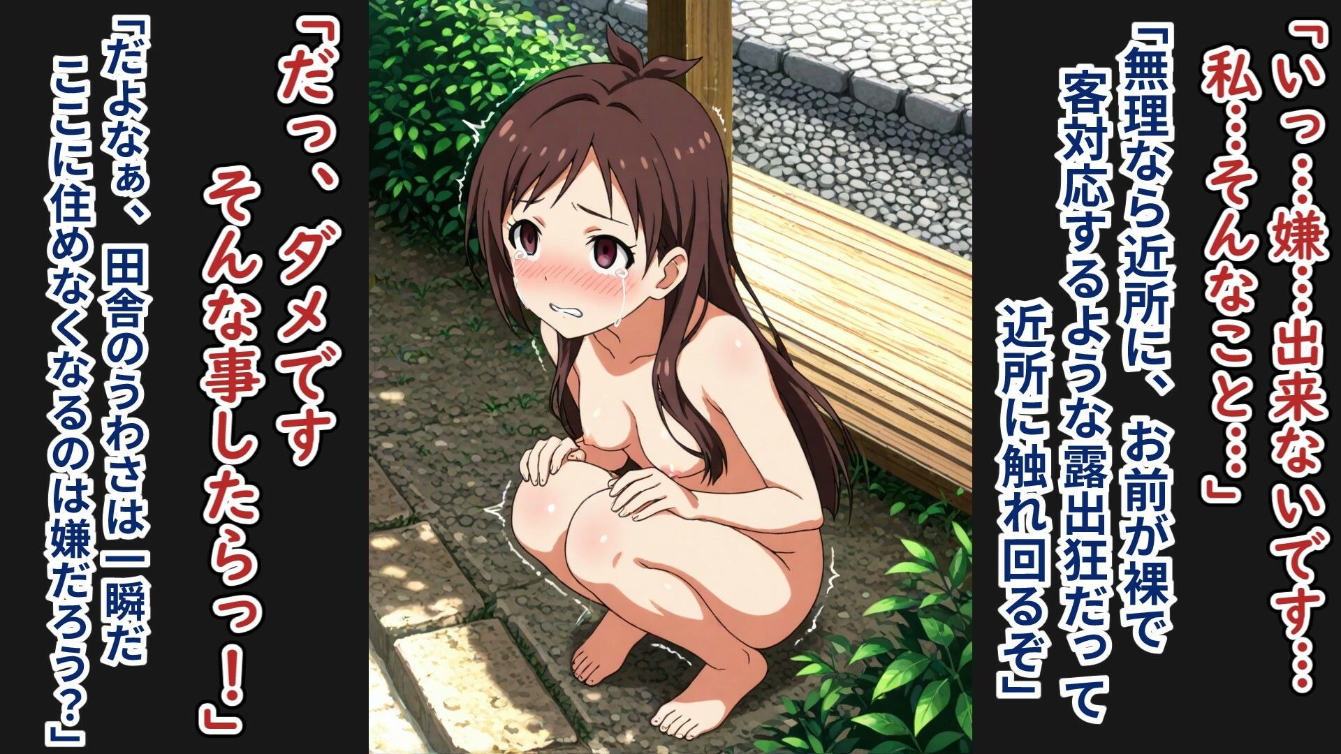 サンプル画像4:辻野あかりの不運な夏休み(張りぼて) [d_667226]