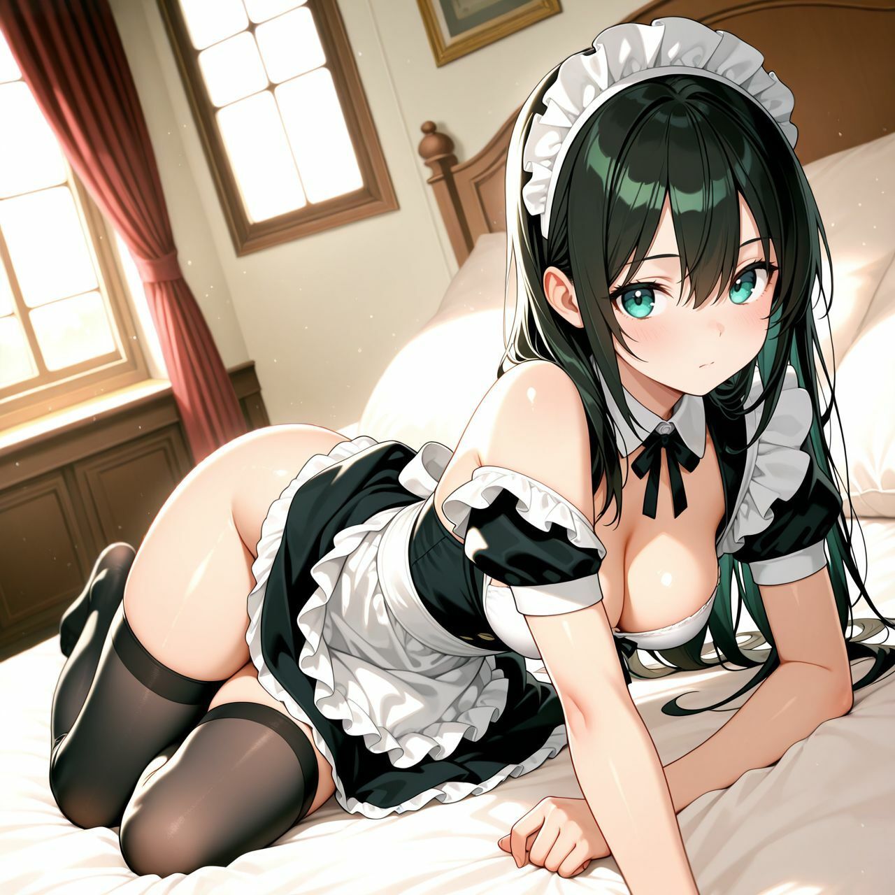 サンプル画像1:可愛いメイド派遣サービス(雪見) [d_667259]