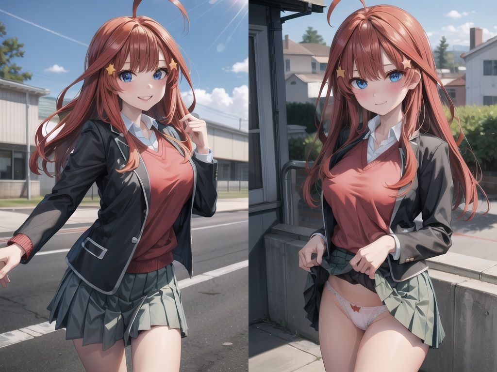 サンプル画像2:美少女イラスト集〜中〇五月編〜(ビスコ) [d_667302]