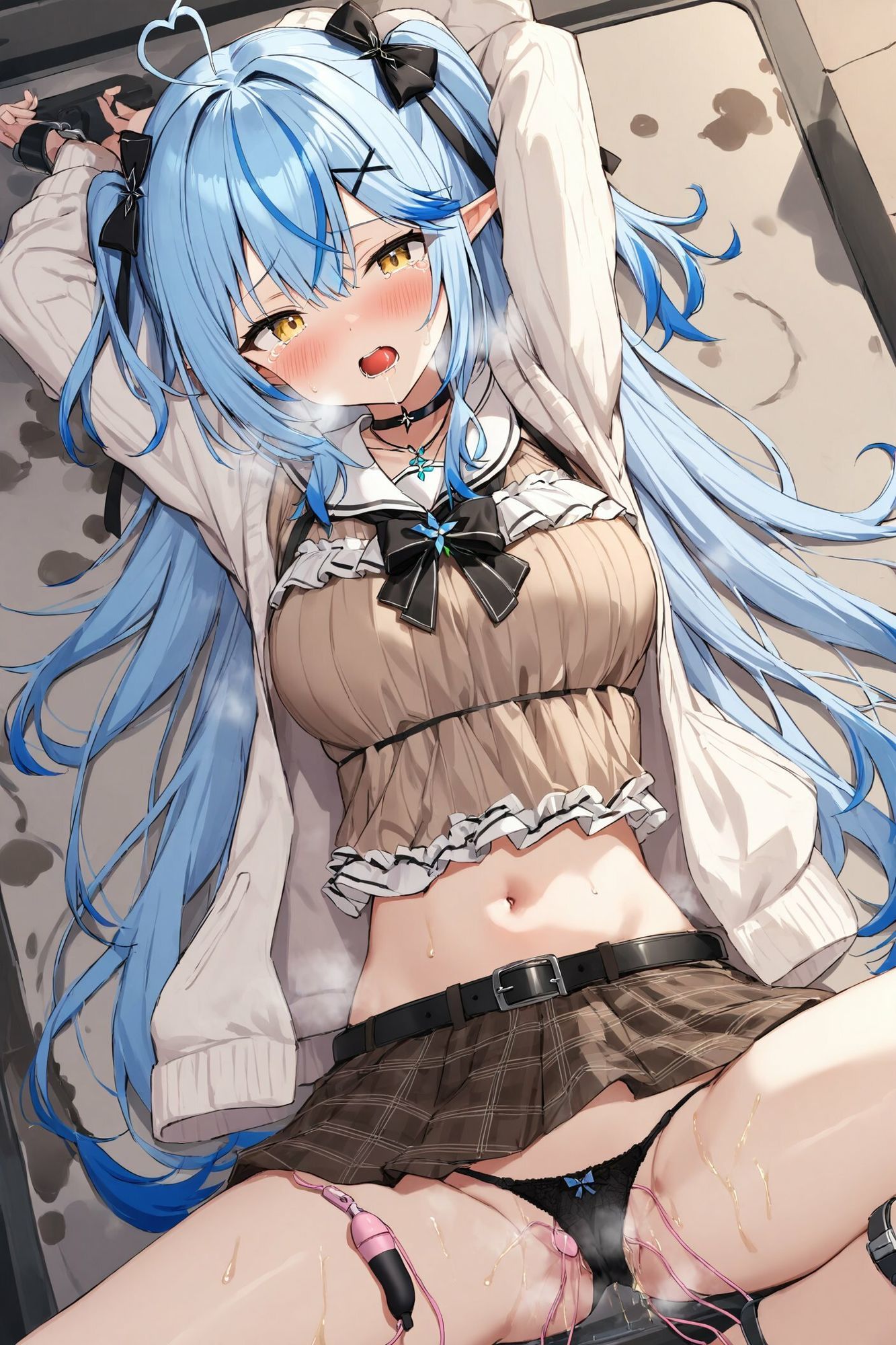 サンプル画像2:イチャイチャ拘束プレイ〜雪花ラミィ編〜(えるごらぼ) [d_667308]