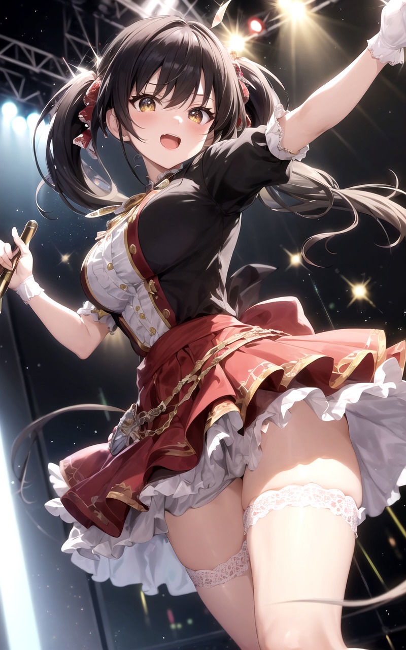 パニエを履き忘れたアイドル_0