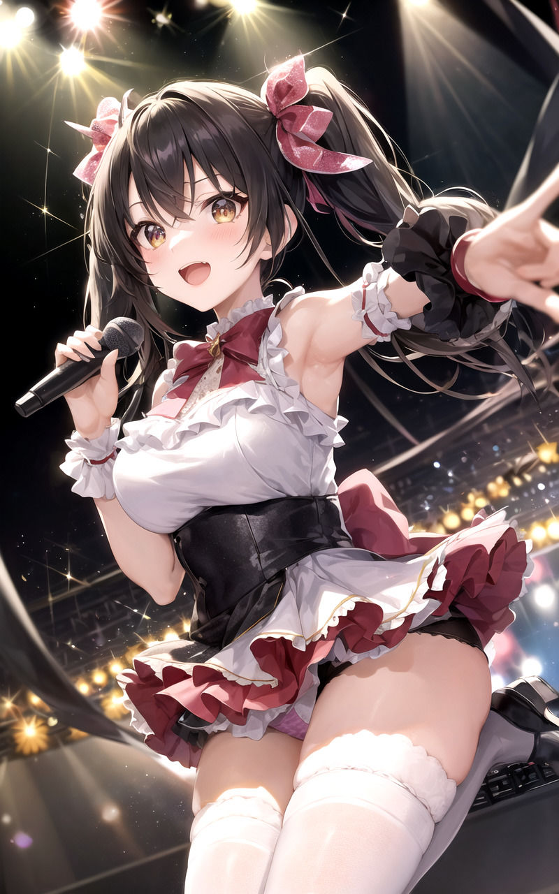 パニエを履き忘れたアイドル_1