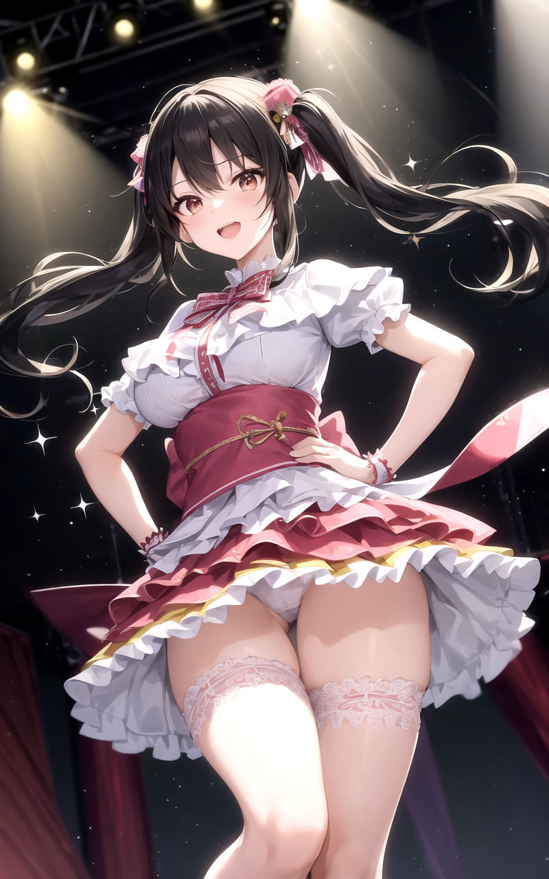 パニエを履き忘れたアイドル_5