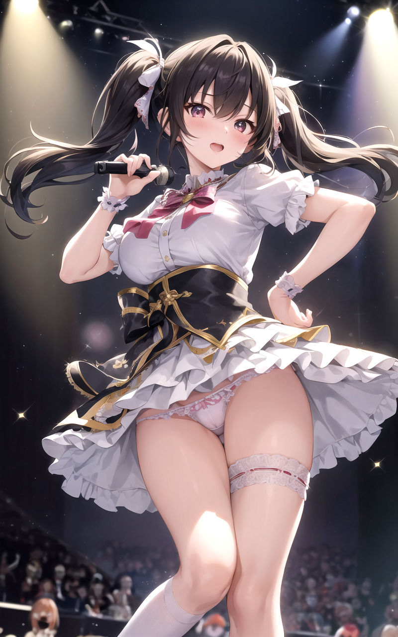 パニエを履き忘れたアイドル_7