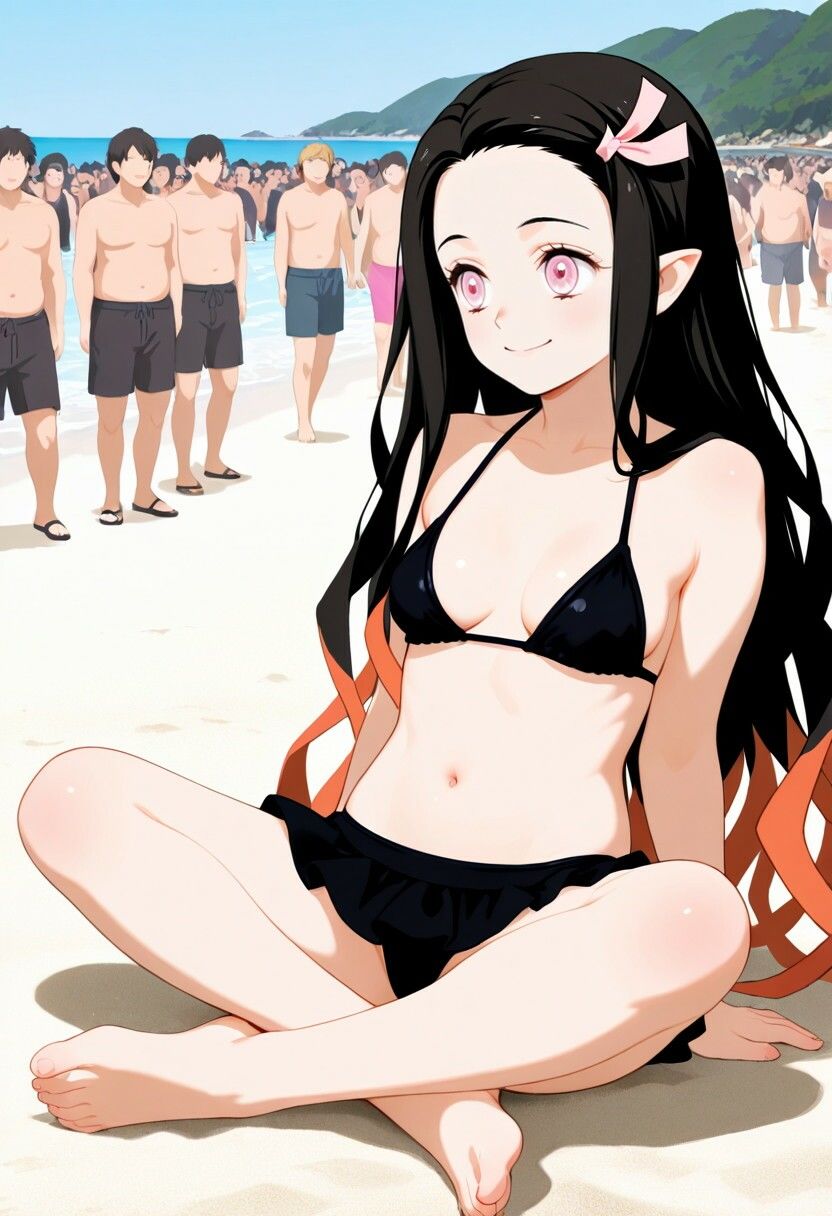 サンプル画像3:催●服従 真夏の海での悲劇 ネズ(南  亜詠) [d_667465]