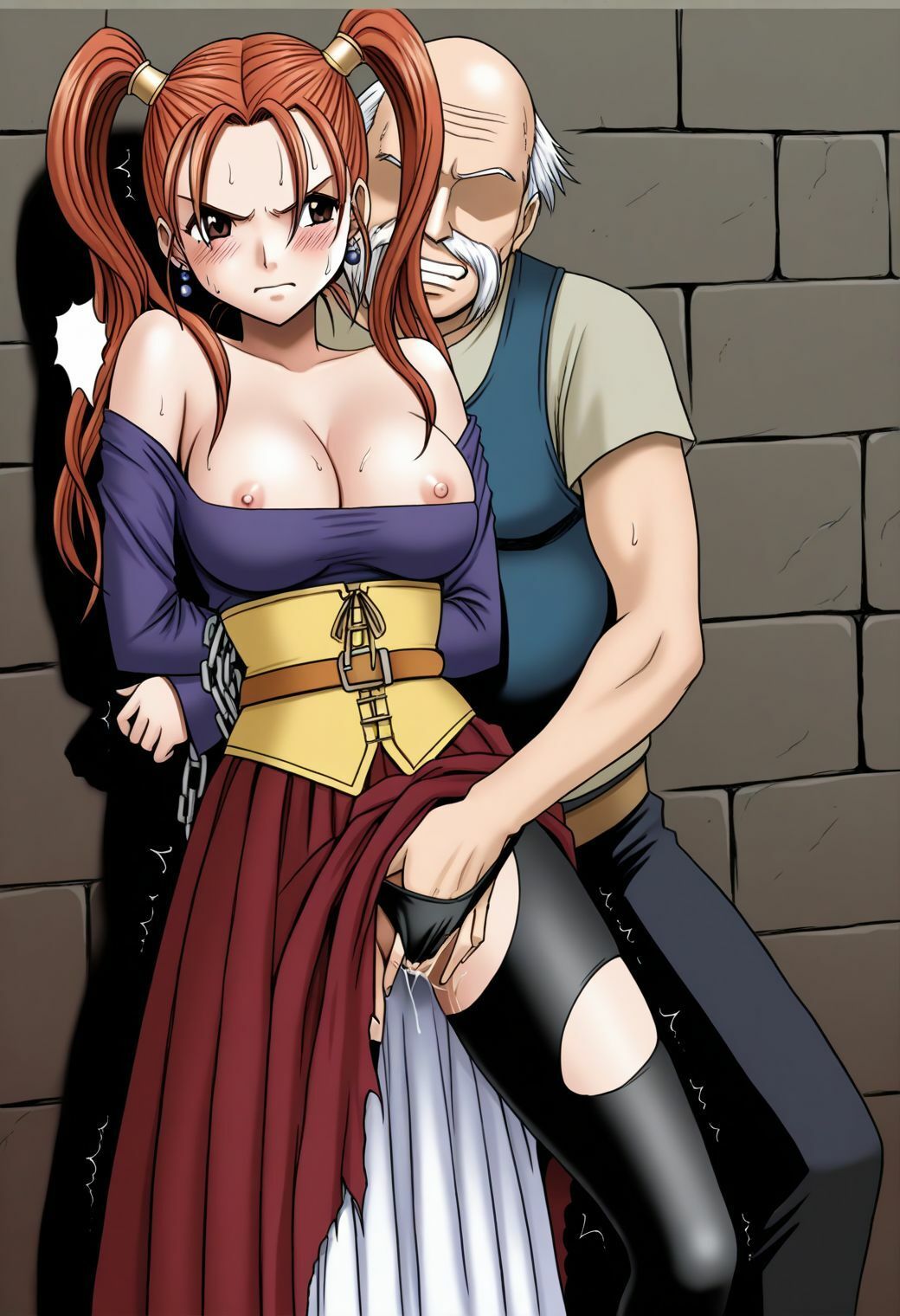 サンプル画像4:ゼ〇カ【拘束】【堕ち】(ぺったんこAI) [d_667522]