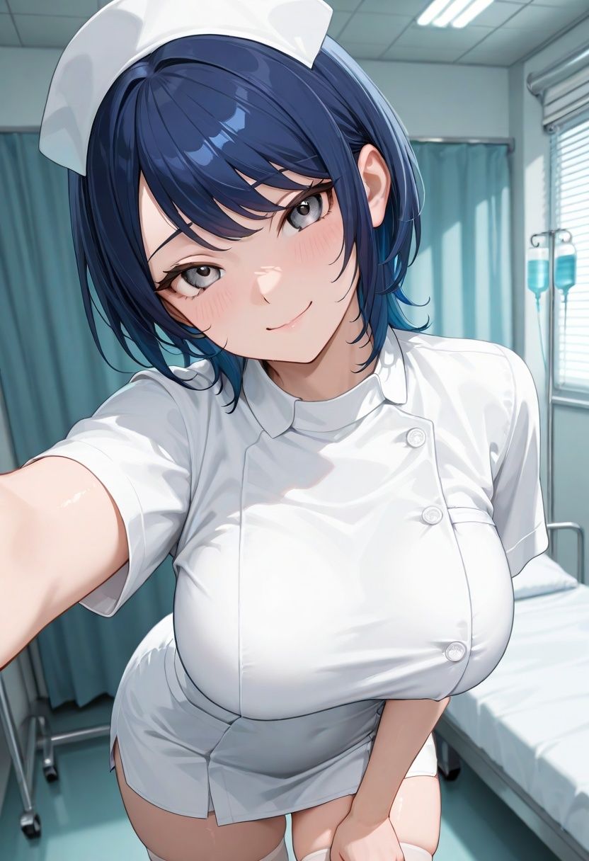巨乳ナースの秘密の特別看護2 画像1