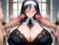 シスターコスプレで社内を誘惑？ 爆乳OLハメ撮り