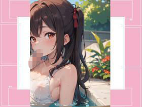 サンプル画像1:超絶可愛いロリの水着姿が最高すぎる(日頃の癒し) [d_667604]