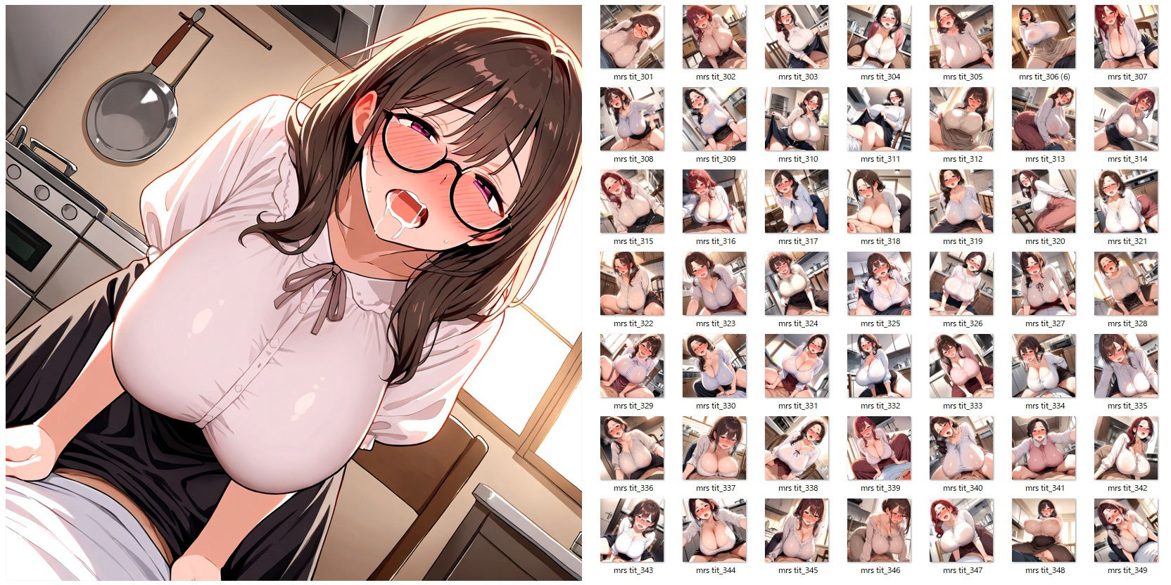 思いのほか純情だった奥さんとむちゃくちゃえっちなことするCG集 画像7
