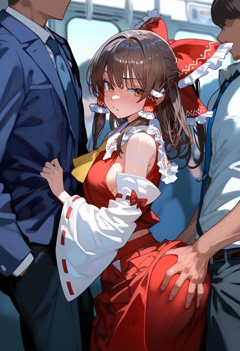 博×麗× 電車痴×CG集 画像1