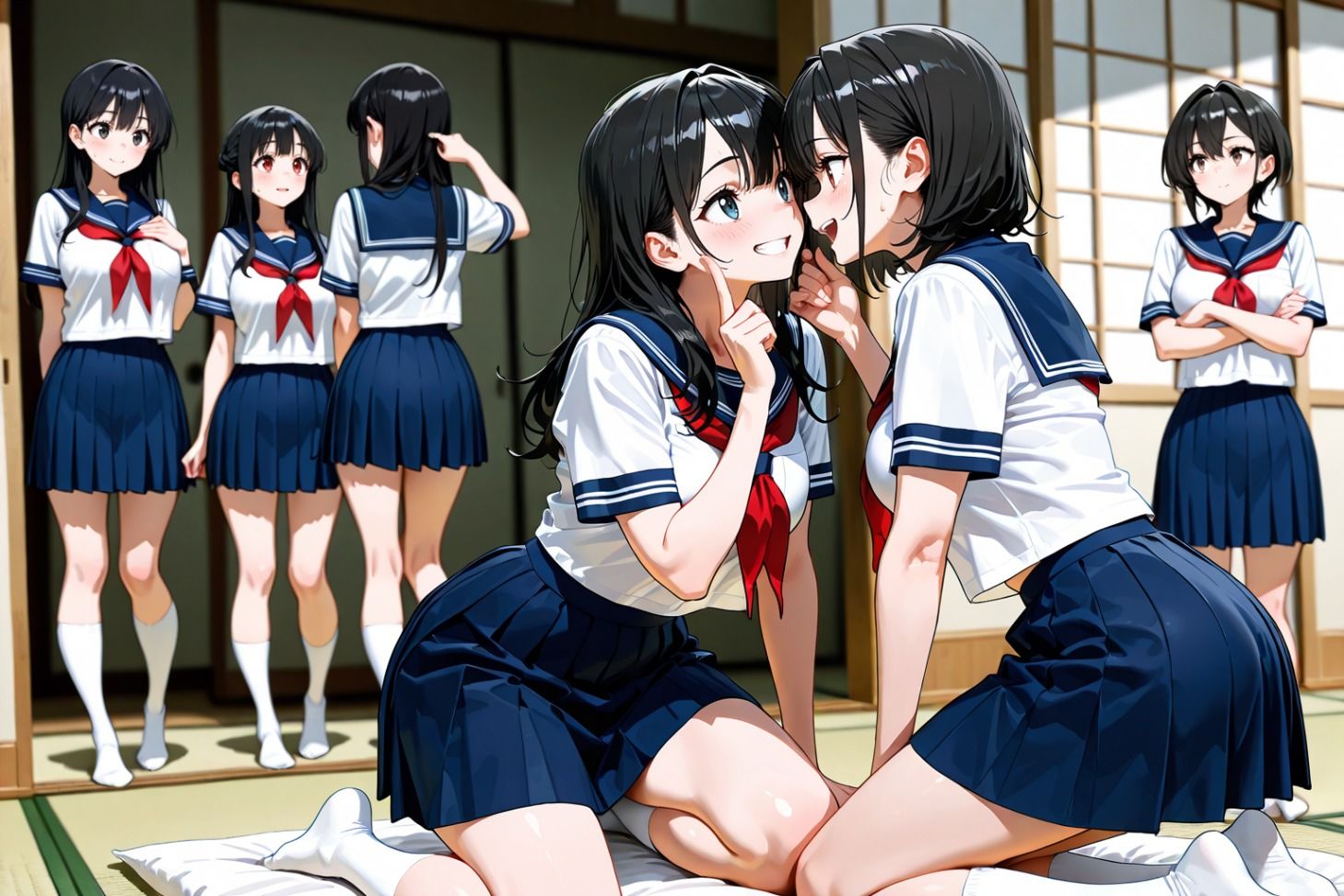 サンプル画像1:よくある修学旅行の話(ぽよプッチ) [d_667746]