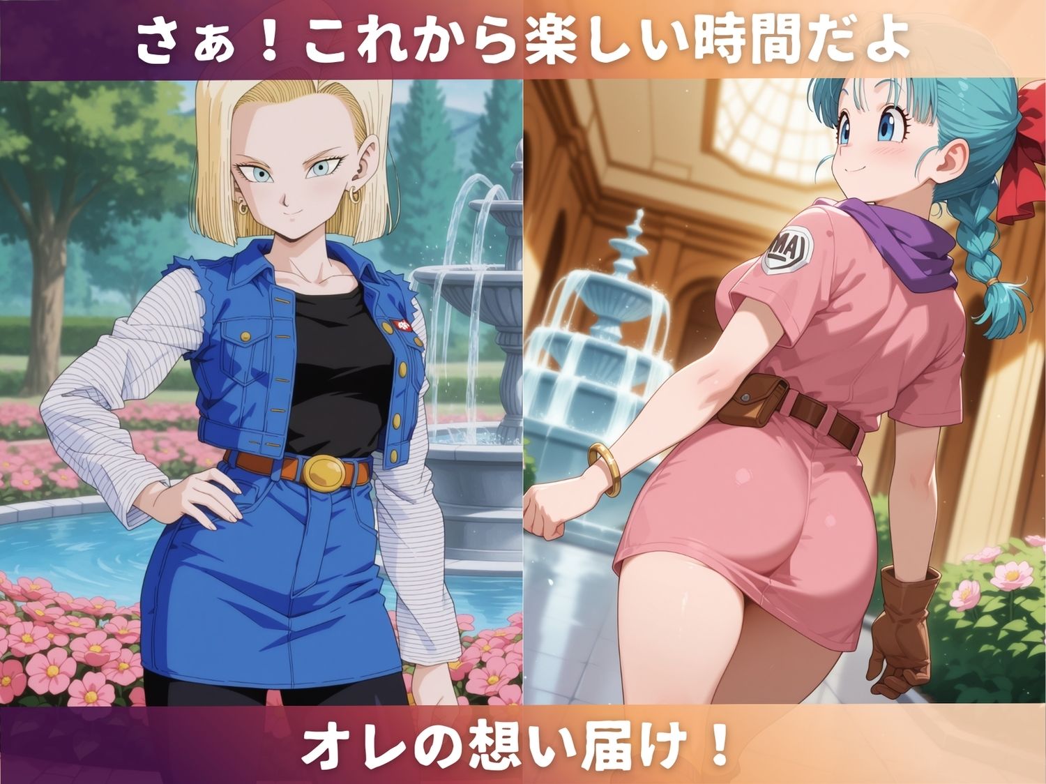 サンプル画像1:ドラ●ンボール娘をオレが全員孕ませる(満月の夜に走り出す) [d_667764]