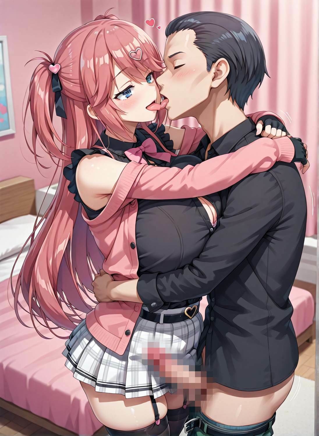 サンプル画像3:地雷系佐倉◯里（◯ちゃんモード）  ラブラブあまあまアヘ顔えっちCG集(シンプルえーあい) [d_667772]