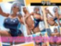 爆乳黒ギャルぬるぬるハメ撮りSEXスク水編