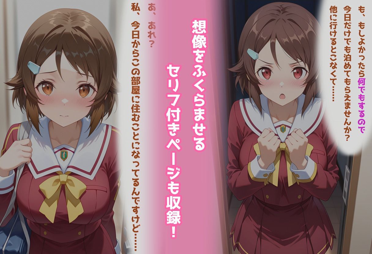 民泊トラブル！？…美少女と突然の強●ルームシェア性活 〜リズベット（篠●里香）編〜 画像9