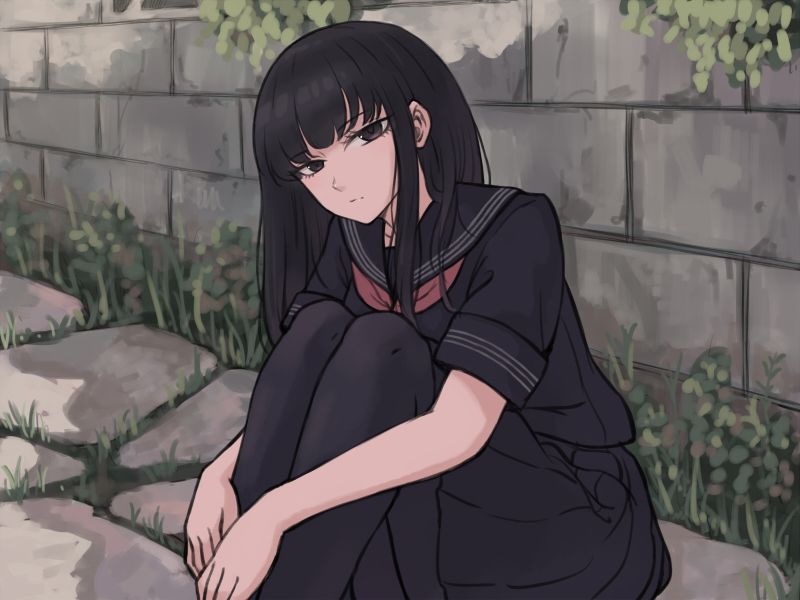 サンプル画像1:家までの通り道に家出娘が居たので飼うことにした。(雨屋) [d_667924]