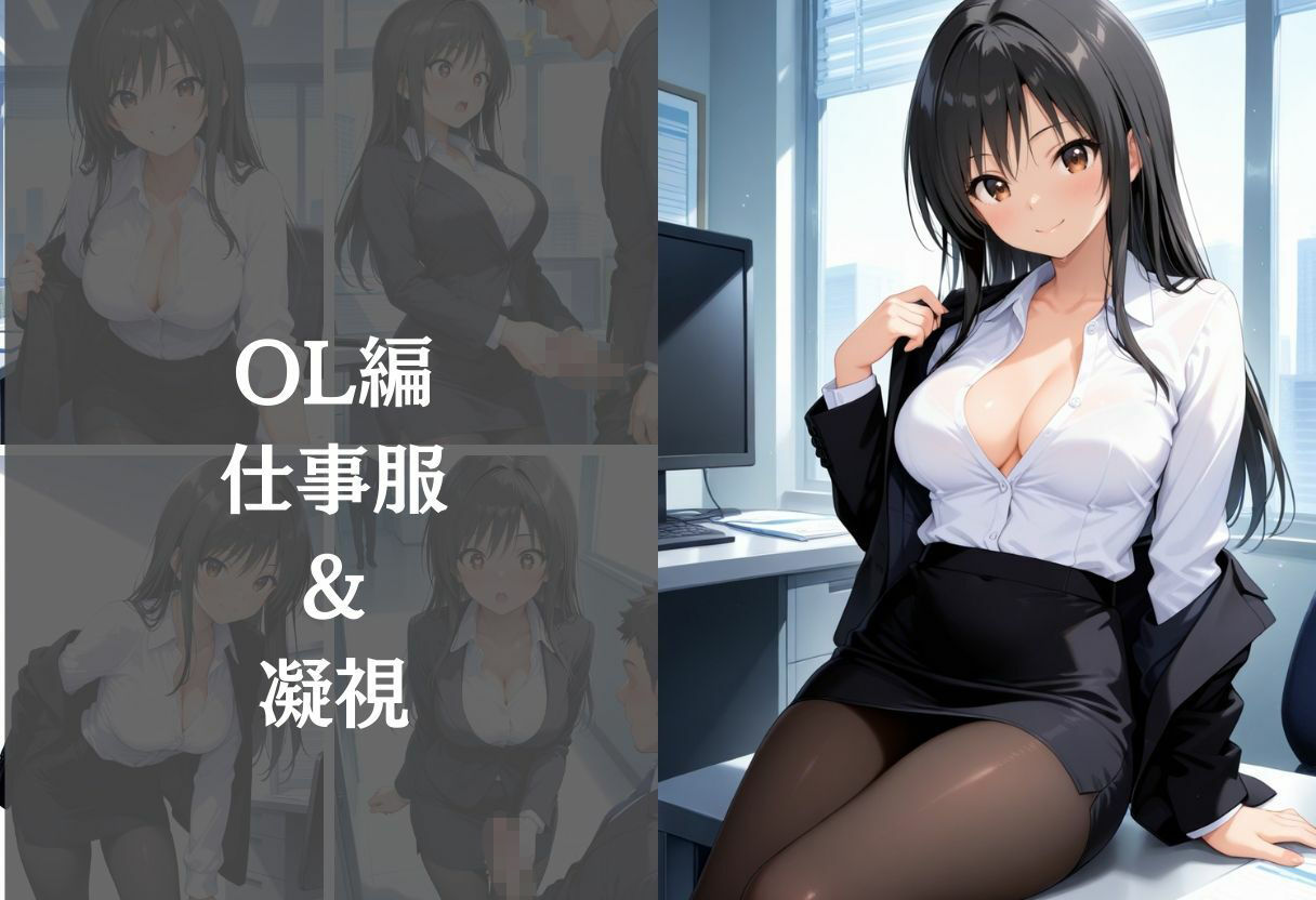 サンプル画像1:背徳の職場体験、誰にも言えない関係〜古○川唯〜(REBASE26) [d_667978]