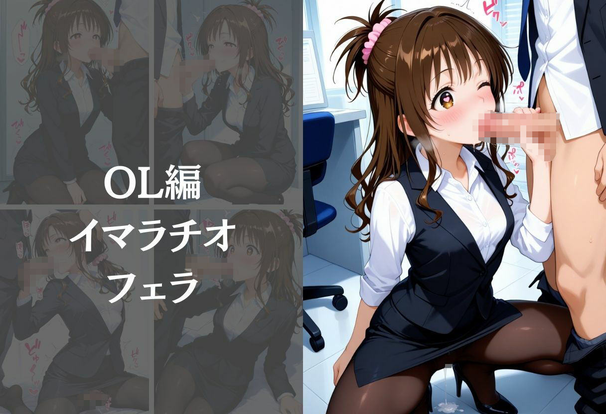 サンプル画像2:背徳の職場体験、誰にも言えない関係〜結城○柑〜(REBASE26) [d_667982]