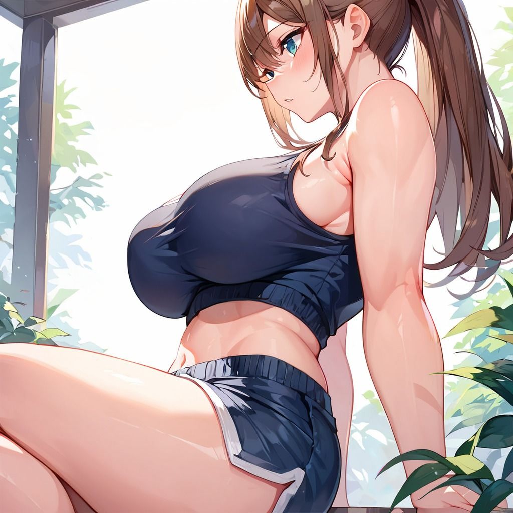 サンプル画像1:巨乳美女はセックス依存(Paiなごん) [d_667992]