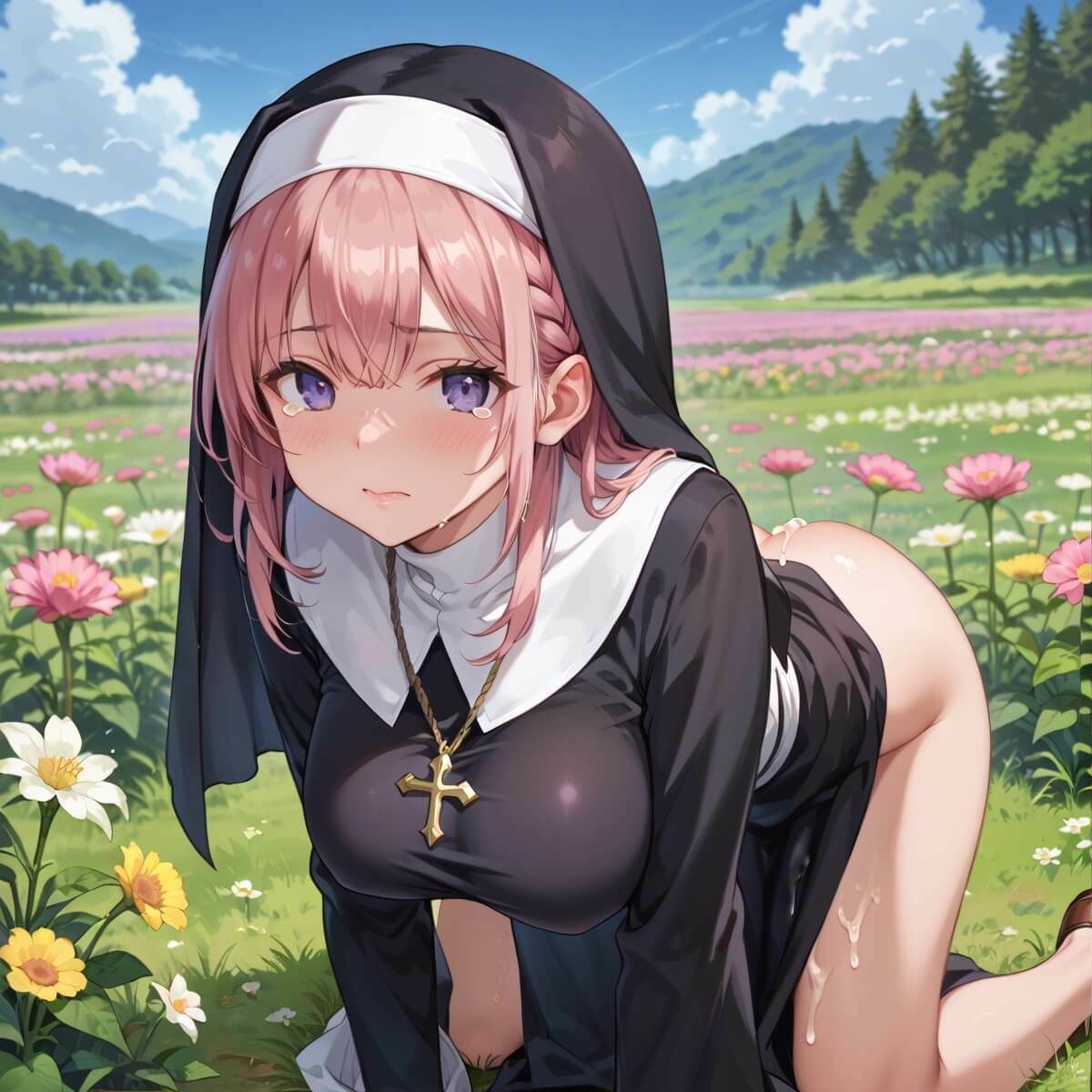 サンプル画像6:神に尽くす君と禁断の秘密〜君のことが恋しくて〜6【厳選CG200枚収録】(アメジストの涙) [d_668022]