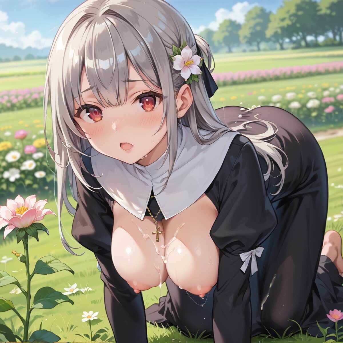 サンプル画像5:神に尽くす君と禁断の秘密〜君のことが恋しくて〜10【厳選CG200枚収録】(アメジストの涙) [d_668038]