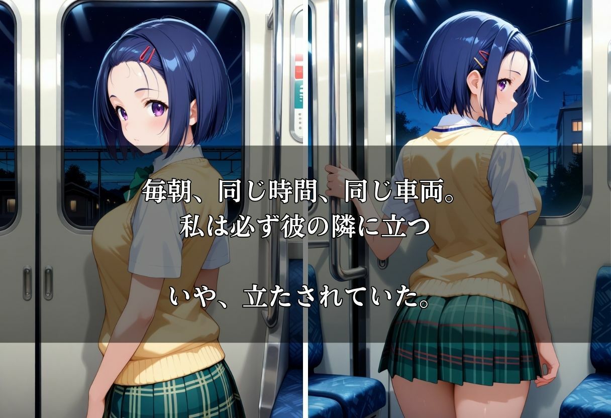 サンプル画像1:通勤電車で犯●れ続け、妊娠した私 〜西連寺春菜〜(MSD-Fusion) [d_668042]