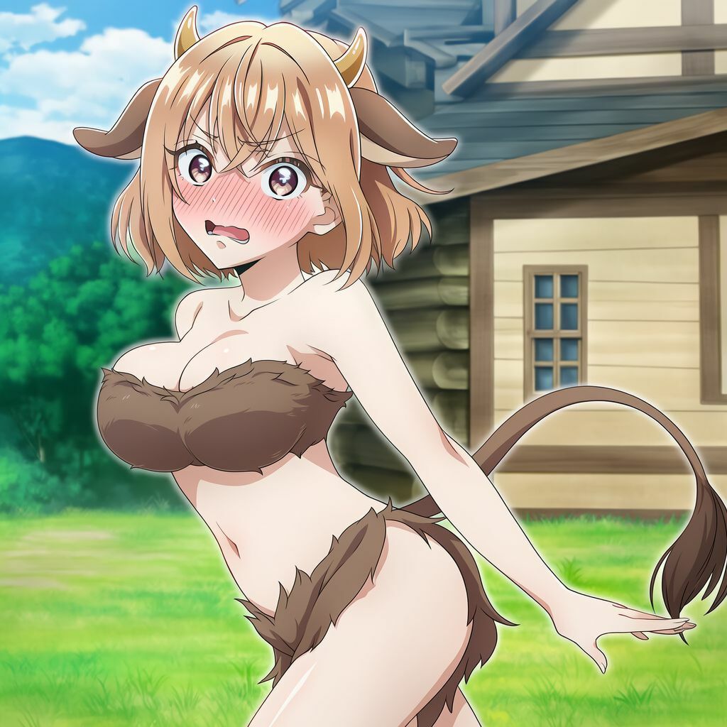 サンプル画像4:頭を撫でるとどんどん成長するミノタウロスに懐かれる_出会い編(hwd) [d_668130]