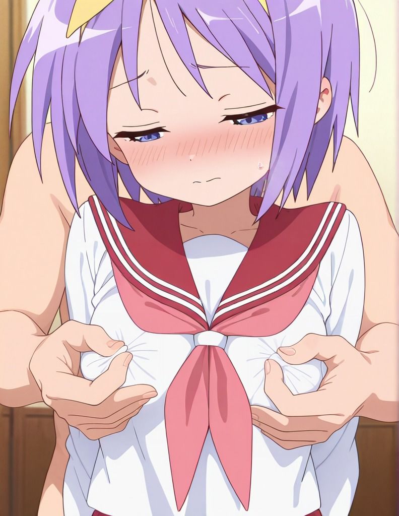 サンプル画像5:ら〇☆すた 柊つ〇さ 立ちバック中心CG集(ai mari) [d_668223]